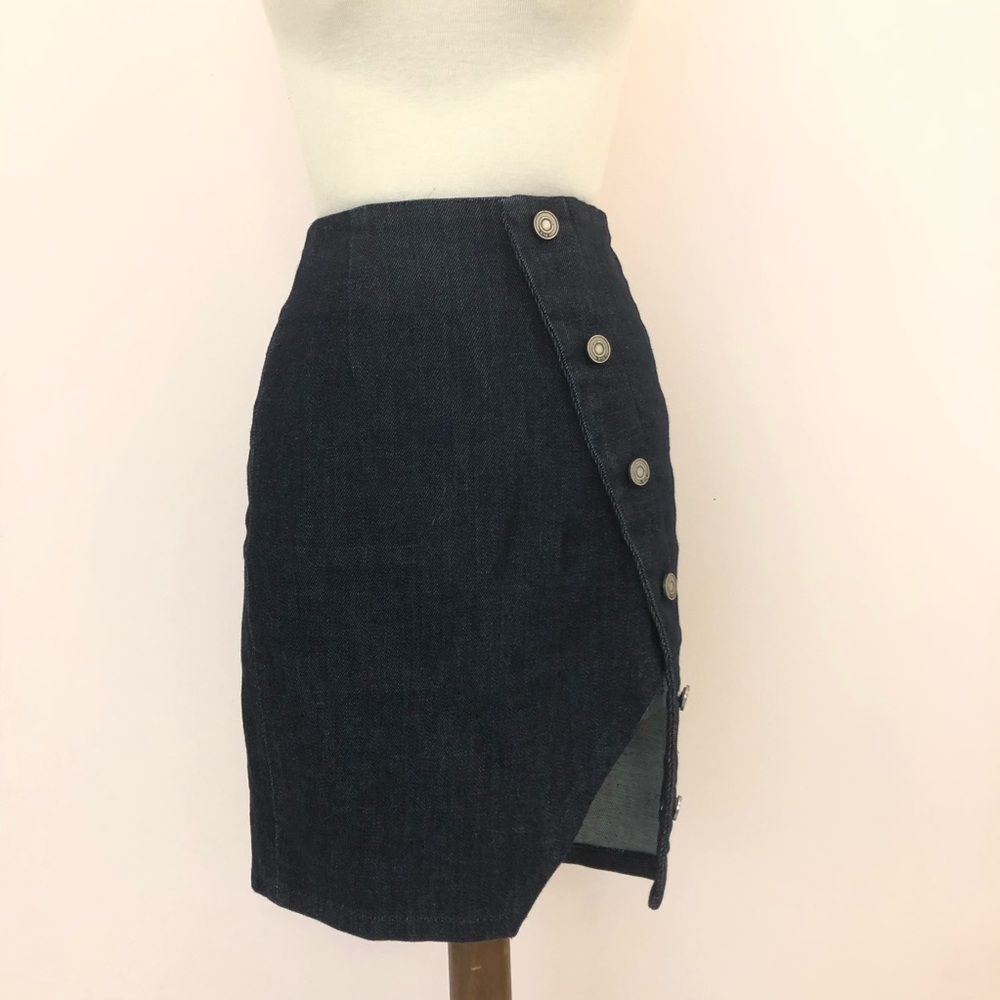RtA Jolene Skirt in Total Blue - Picture 2 of 4